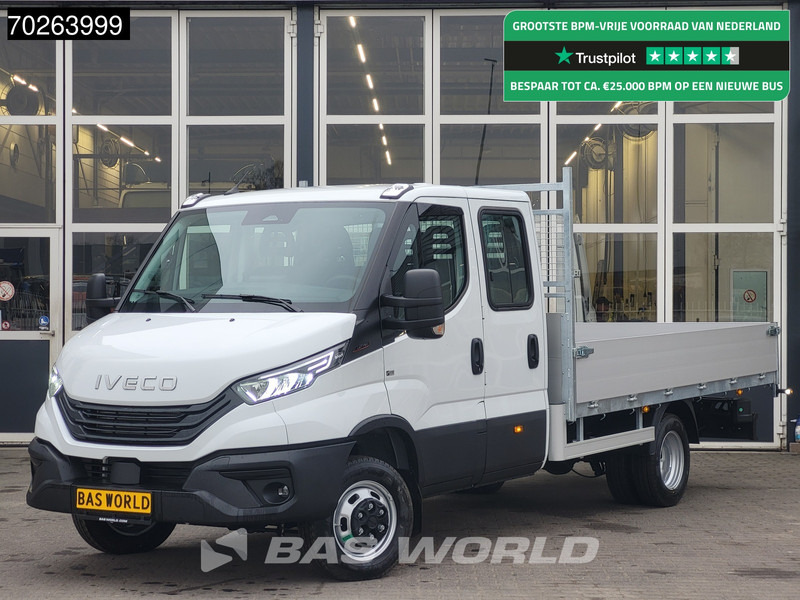 Iveco Daily 35C18 3.0 180PK Nwe model 2025 NL Open laadbak Dubbel Cabine Navi Camera Cruise LED 3,5T Trekvermogen Pritsche Pickup 3m3 Airco - Bestelwagen open laadbak: afbeelding 1 Iveco Daily 35C18 3.0 180PK Nwe model 2025 NL Open laadbak Dubbel Cabine Navi Camera Cruise LED 3,5T Trekvermogen Pritsche Pickup 3m3 Airco - Bestelwagen open laadbak: afbeelding 1