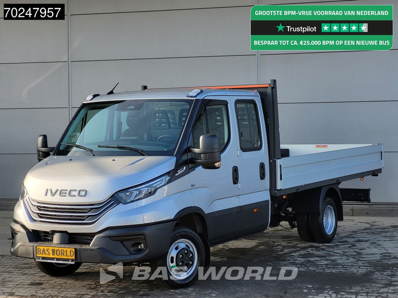 Iveco Daily 35C18 3.0L Automaat 180PK Dubbel Cabine Open Laadbak 2025-Model Dubbellucht 3,5t Trekvermogen ACC LED Navi Euro6 Pritsche Pickup - Bestelwagen open laadbak: afbeelding 1 Iveco Daily 35C18 3.0L Automaat 180PK Dubbel Cabine Open Laadbak 2025-Model Dubbellucht 3,5t Trekvermogen ACC LED Navi Euro6 Pritsche Pickup - Bestelwagen open laadbak: afbeelding 1