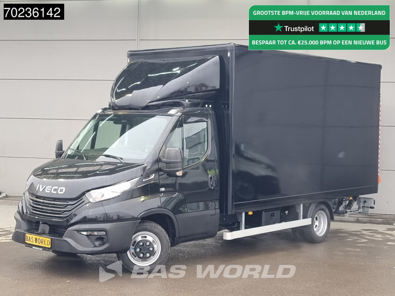 Iveco Daily 35C18 3.0L Automaat 2025 MODEL 1000kg Laadklep ACC Navi Airco Zijdeur Bakwagen Meubelbak Koffer 21m3 Airco - Bestelwagen gesloten laadbak: afbeelding 1 Iveco Daily 35C18 3.0L Automaat 2025 MODEL 1000kg Laadklep ACC Navi Airco Zijdeur Bakwagen Meubelbak Koffer 21m3 Airco - Bestelwagen gesloten laadbak: afbeelding 1