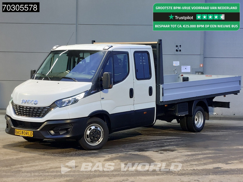 Iveco Daily 35C18 3.0L Automaat Dubbel Cabine Open Laadbak Dubbellucht LED Airco Cruise Euro6 Pritsche Pickup Airco Cruise control - Bestelwagen open laadbak: afbeelding 1 Iveco Daily 35C18 3.0L Automaat Dubbel Cabine Open Laadbak Dubbellucht LED Airco Cruise Euro6 Pritsche Pickup Airco Cruise control - Bestelwagen open laadbak: afbeelding 1