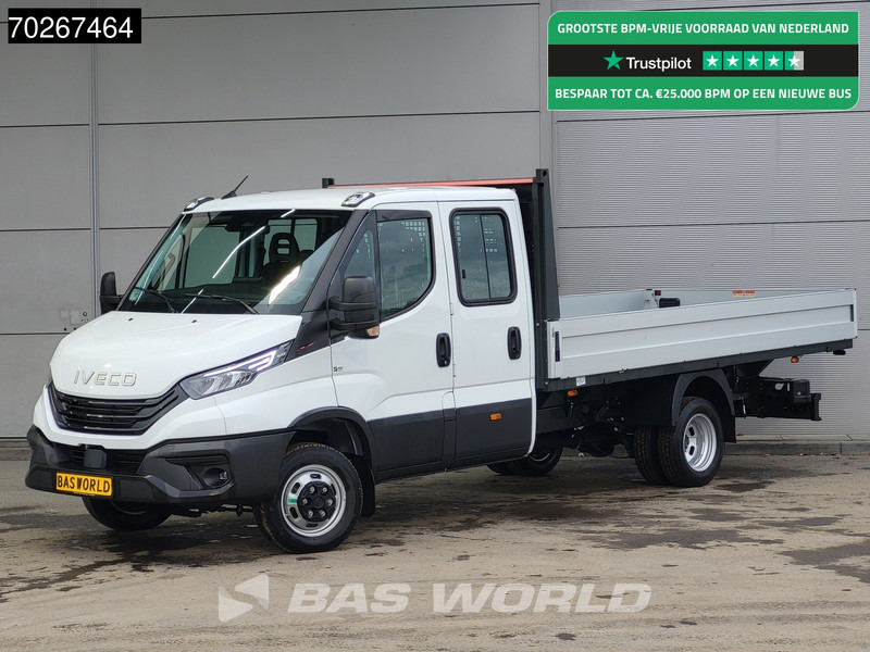Iveco Daily 35C18 3.0L Dubbel Cabine Chassis 410WB 2025 model LED Navi Camera Airco Cruise Fahrgestell Airco Cruise control - Bestelwagen open laadbak: afbeelding 1 Iveco Daily 35C18 3.0L Dubbel Cabine Chassis 410WB 2025 model LED Navi Camera Airco Cruise Fahrgestell Airco Cruise control - Bestelwagen open laadbak: afbeelding 1