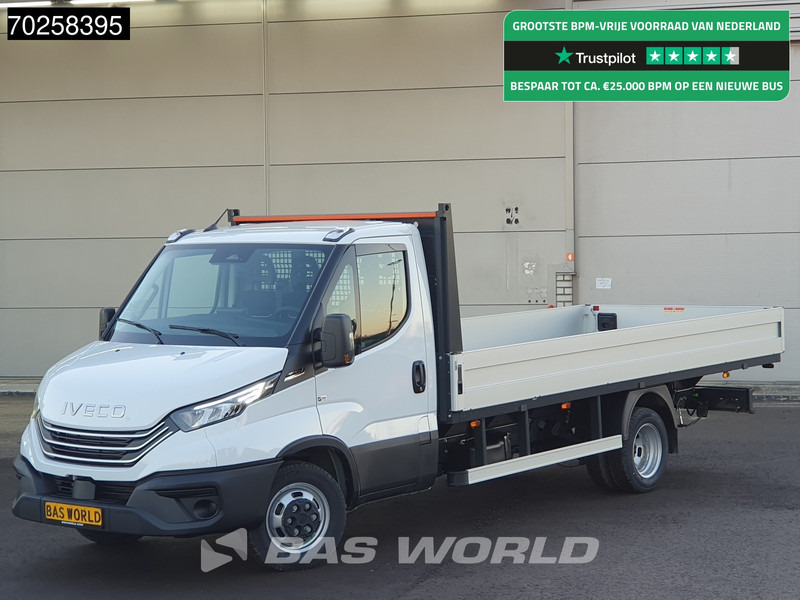Iveco Daily 35C21 3.0L 210PK Automaat 485cm lange Open Laadbak Dubbellucht Pickup CarPlay ACC Airco - Bestelwagen open laadbak: afbeelding 1 Iveco Daily 35C21 3.0L 210PK Automaat 485cm lange Open Laadbak Dubbellucht Pickup CarPlay ACC Airco - Bestelwagen open laadbak: afbeelding 1