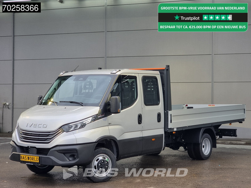 Iveco Daily 35C21 3.0L Automaat 2025model Open laadbak Dubbel Cabine CarPlay ACC LED 3,5T Trekvermogen Pritsche Pickup Airco Dubbel cabine - Bestelwagen open laadbak: afbeelding 1 Iveco Daily 35C21 3.0L Automaat 2025model Open laadbak Dubbel Cabine CarPlay ACC LED 3,5T Trekvermogen Pritsche Pickup Airco Dubbel cabine - Bestelwagen open laadbak: afbeelding 1