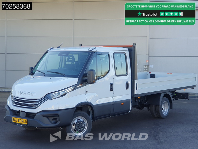 Iveco Daily 35C21 3.0L Automaat 210PK 2025-Model Open laadbak Dubbel Cabine Dubbellucht CarPlay ACC LED 3,5T Trekvermogen Euro6 Pritsche Pic - Bestelwagen open laadbak: afbeelding 1 Iveco Daily 35C21 3.0L Automaat 210PK 2025-Model Open laadbak Dubbel Cabine Dubbellucht CarPlay ACC LED 3,5T Trekvermogen Euro6 Pritsche Pic - Bestelwagen open laadbak: afbeelding 1
