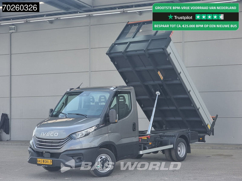 Iveco Daily 35C21 3.0L Automaat 210PK Open Laadbak Dubbellucht 2025-Model 3,5T Trekvermogen LED ACC Airco CarPlay Euro6 Tipper Benne Kieper - Kipper bestelwagen: afbeelding 1 Iveco Daily 35C21 3.0L Automaat 210PK Open Laadbak Dubbellucht 2025-Model 3,5T Trekvermogen LED ACC Airco CarPlay Euro6 Tipper Benne Kieper - Kipper bestelwagen: afbeelding 1