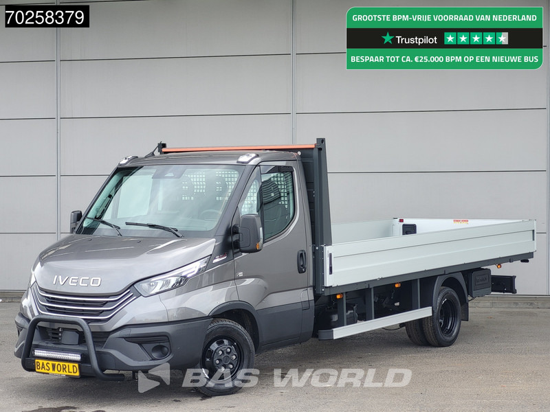 Iveco Daily 35C21 3.0L Black Edition Automaat 210PK 2025-Model Open laadbak Dubbellucht CarPlay ACC LED 3,5T Trekvermogen Euro6 Pritsche Pic - Bestelwagen open laadbak: afbeelding 1 Iveco Daily 35C21 3.0L Black Edition Automaat 210PK 2025-Model Open laadbak Dubbellucht CarPlay ACC LED 3,5T Trekvermogen Euro6 Pritsche Pic - Bestelwagen open laadbak: afbeelding 1
