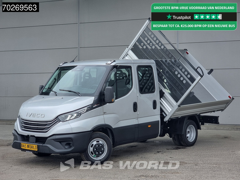 Iveco Daily 35C21 3 zijdige Kipper Dubbel Cabine 210PK 3.0L Dubbellucht Airco Cruise LED Camera Tipper Benne Kieper 2m3 Airco Dubbel cabine - Kipper bestelwagen: afbeelding 1 Iveco Daily 35C21 3 zijdige Kipper Dubbel Cabine 210PK 3.0L Dubbellucht Airco Cruise LED Camera Tipper Benne Kieper 2m3 Airco Dubbel cabine - Kipper bestelwagen: afbeelding 1