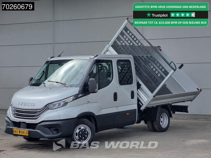 Iveco Daily 35C21 3 zijdige Kipper Dubbel Cabine 210PK 3.0L Dubbellucht Airco Cruise LED Camera Tipper Benne Kieper 2m3 Airco - Kipper bestelwagen: afbeelding 1 Iveco Daily 35C21 3 zijdige Kipper Dubbel Cabine 210PK 3.0L Dubbellucht Airco Cruise LED Camera Tipper Benne Kieper 2m3 Airco - Kipper bestelwagen: afbeelding 1