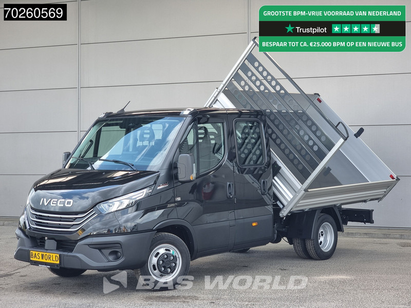 Iveco Daily 35C21 3 zijdige Kipper Dubbel Cabine 210PK 3.0L Dubbellucht Airco Cruise LED Camera Tipper Benne Kieper 2m3 Airco - Kipper bestelwagen: afbeelding 1 Iveco Daily 35C21 3 zijdige Kipper Dubbel Cabine 210PK 3.0L Dubbellucht Airco Cruise LED Camera Tipper Benne Kieper 2m3 Airco - Kipper bestelwagen: afbeelding 1
