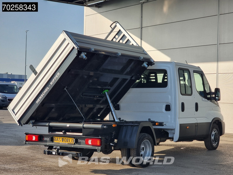 Nieuw Kipper bestelwagen Iveco Daily 35C21 3 zijdige Kipper Dubbel Cabine 210PK 3.0L Dubbellucht Airco Cruise LED Camera Tipper Benne Kieper 2m3 Airco: afbeelding 7