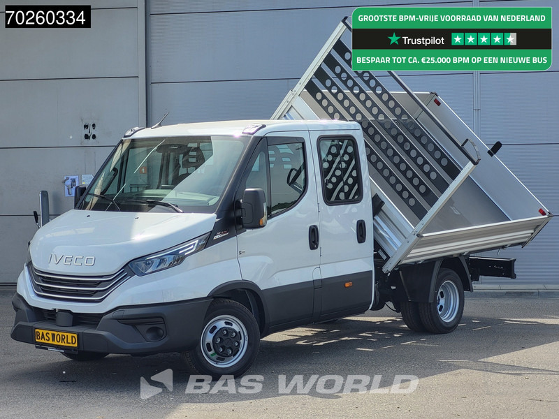 Iveco Daily 35C21 3 zijdige Kipper Dubbel Cabine 210PK 3.0L Dubbellucht Airco Cruise LED Camera Tipper Benne Kieper 2m3 Airco - Kipper bestelwagen: afbeelding 1 Iveco Daily 35C21 3 zijdige Kipper Dubbel Cabine 210PK 3.0L Dubbellucht Airco Cruise LED Camera Tipper Benne Kieper 2m3 Airco - Kipper bestelwagen: afbeelding 1