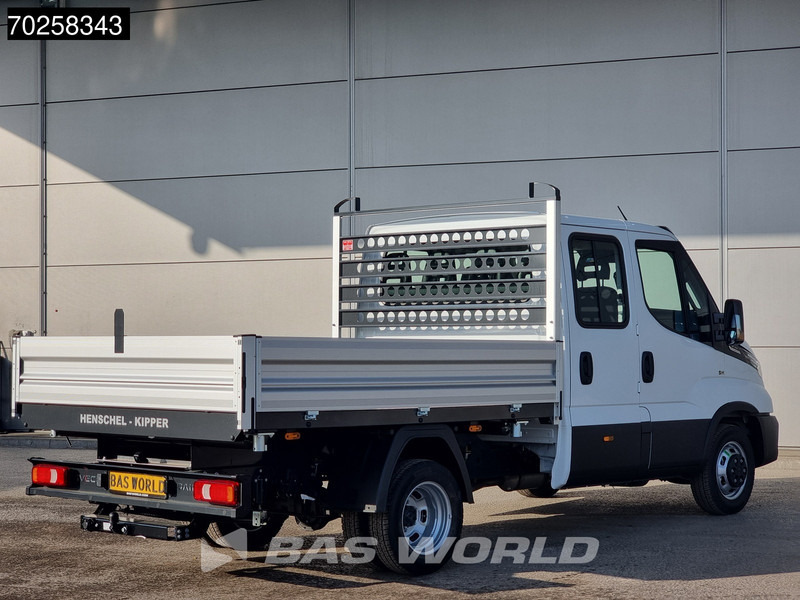 Nieuw Kipper bestelwagen Iveco Daily 35C21 3 zijdige Kipper Dubbel Cabine 210PK 3.0L Dubbellucht Airco Cruise LED Camera Tipper Benne Kieper 2m3 Airco: afbeelding 6