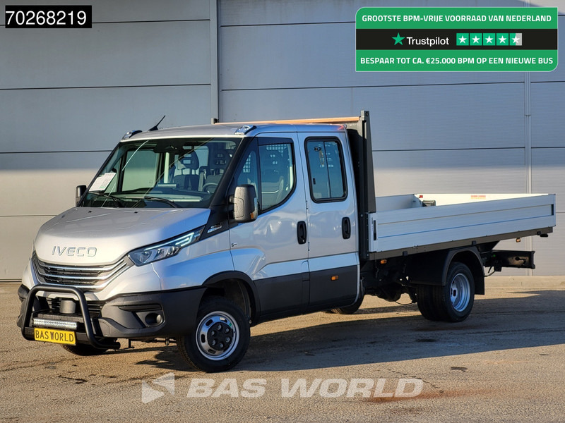 Nieuw Bestelwagen open laadbak Iveco Daily 35C21 Automaat 2025model Open laadbak Dubbel Cabine CarPlay ACC LED 3,5T Trekvermogen Pritsche Pickup Airco Dubbel cabine: afbeelding 1
