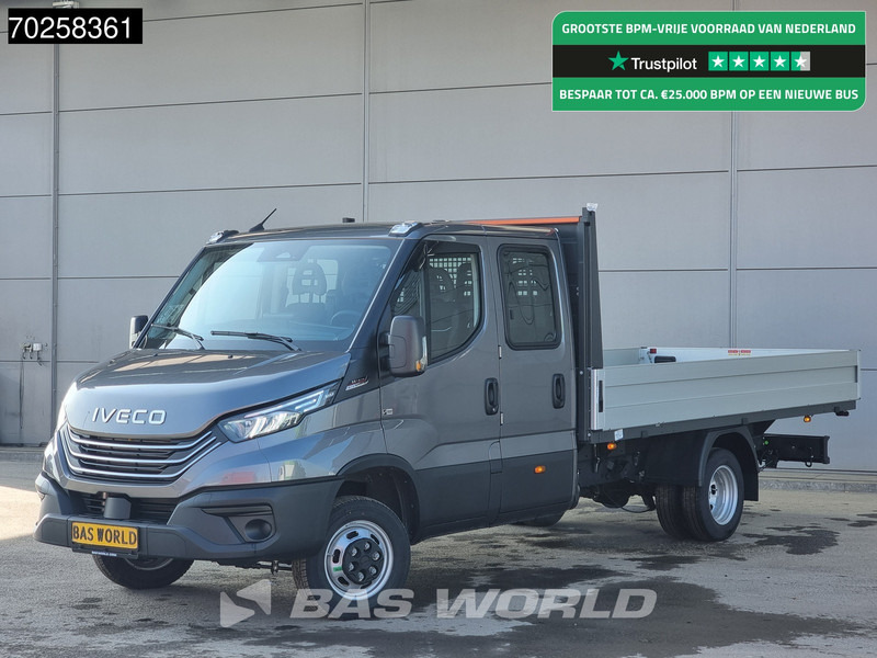 Iveco Daily 35C21 Automaat 2025model Open laadbak Dubbel Cabine CarPlay ACC LED 3,5T Trekvermogen Pritsche Pickup Airco Dubbel cabine - Bestelwagen open laadbak: afbeelding 1 Iveco Daily 35C21 Automaat 2025model Open laadbak Dubbel Cabine CarPlay ACC LED 3,5T Trekvermogen Pritsche Pickup Airco Dubbel cabine - Bestelwagen open laadbak: afbeelding 1