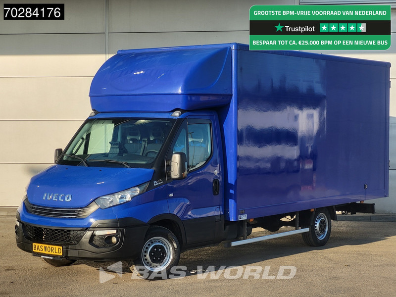 Iveco Daily 35S14 Automaat Bakwagen Achterdeuren 488cm lang! Airco Cruise Euro6 Meubelbak Koffer 24m3 Airco Cruise control - Bestelwagen gesloten laadbak: afbeelding 1 Iveco Daily 35S14 Automaat Bakwagen Achterdeuren 488cm lang! Airco Cruise Euro6 Meubelbak Koffer 24m3 Airco Cruise control - Bestelwagen gesloten laadbak: afbeelding 1