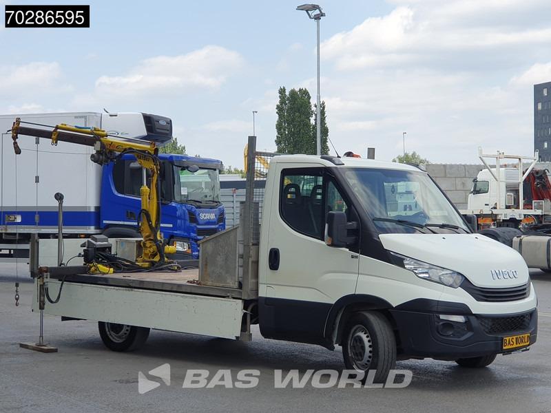 Iveco Daily 35S14 Open Laadbak Kraanwagen Hyva HA15 Euro6 3,5t Trekhaak Crane Kranwagen Pritsche Pickup Open Box Trekhaak - Bestelwagen open laadbak: afbeelding 2 Iveco Daily 35S14 Open Laadbak Kraanwagen Hyva HA15 Euro6 3,5t Trekhaak Crane Kranwagen Pritsche Pickup Open Box Trekhaak - Bestelwagen open laadbak: afbeelding 2