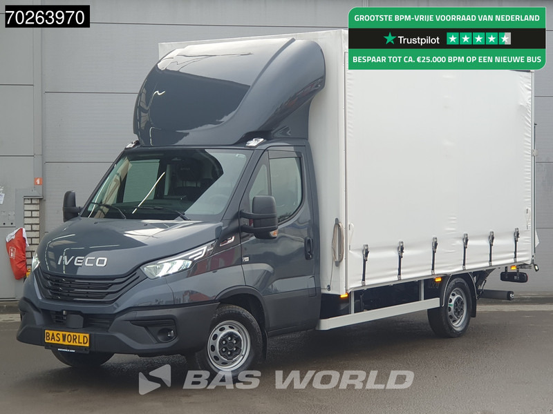 Iveco Daily 35S18 3.0L Automaat Schuifzeilen met Laadklep ACC Navi Bakwagen Schuifzeil Zeilen Koffer Meubelbak 22m3 Airco - Schuifzeilen bestelwagen: afbeelding 1 Iveco Daily 35S18 3.0L Automaat Schuifzeilen met Laadklep ACC Navi Bakwagen Schuifzeil Zeilen Koffer Meubelbak 22m3 Airco - Schuifzeilen bestelwagen: afbeelding 1