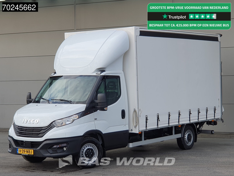 Iveco Daily 35S18 3.0L Laadklep 180PK Schuifzeilen Airco Cruise Bakwagen Euro6 Meubelbak Zeilenwagen Schuifzeil Plane 22m3 Airco Cruise cont - Schuifzeilen bestelwagen: afbeelding 1 Iveco Daily 35S18 3.0L Laadklep 180PK Schuifzeilen Airco Cruise Bakwagen Euro6 Meubelbak Zeilenwagen Schuifzeil Plane 22m3 Airco Cruise cont - Schuifzeilen bestelwagen: afbeelding 1