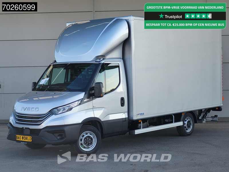 Iveco Daily 35S21 3.0L Automaat Laadklep Zijdeur ACC LED CarPlay Lat om Lat D'Hollandia 3,5t Trekvermogen Meubelbak Koffer Bakwagen 22m3 Air - Bestelwagen gesloten laadbak: afbeelding 1 Iveco Daily 35S21 3.0L Automaat Laadklep Zijdeur ACC LED CarPlay Lat om Lat D'Hollandia 3,5t Trekvermogen Meubelbak Koffer Bakwagen 22m3 Air - Bestelwagen gesloten laadbak: afbeelding 1