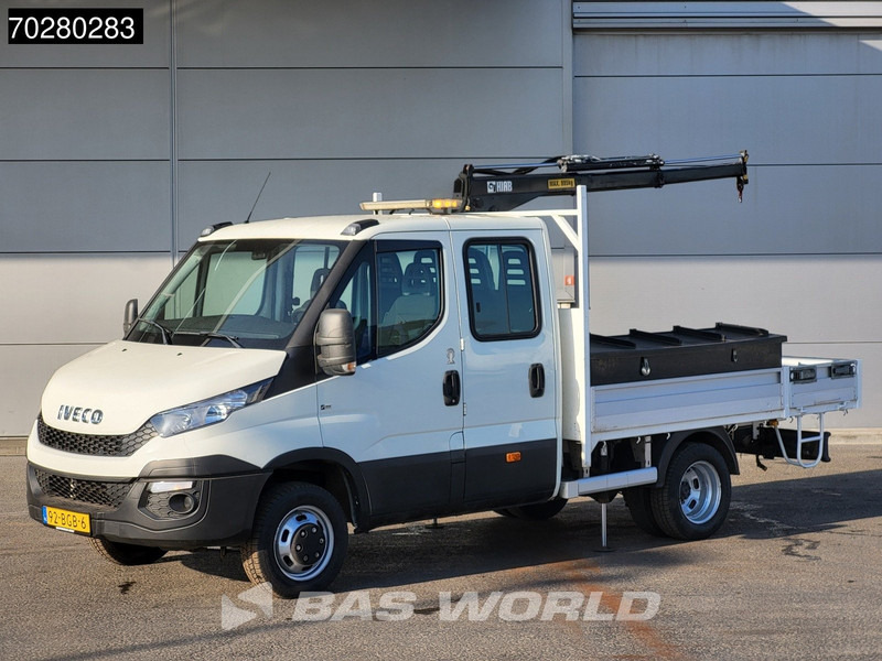 Iveco Daily 50C17 3,0L Automaat 170PK HIAB 017T-2 DC Open laadbak Dubbellucht Airco Euro6 Pickup Crane Kraanwagen Kranwagen Pritsche Airco D - Bestelwagen open laadbak: afbeelding 2 Iveco Daily 50C17 3,0L Automaat 170PK HIAB 017T-2 DC Open laadbak Dubbellucht Airco Euro6 Pickup Crane Kraanwagen Kranwagen Pritsche Airco D - Bestelwagen open laadbak: afbeelding 2