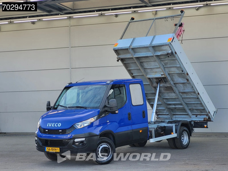Iveco Daily 70C17 Drie-Zijdige 3.0L Kipper 7-tons Kraan Dubbellucht 170PK 3,5t Trekhaak Airco Tipper Benne Kieper Kraanwagen Crane Kranwagen - Kipper bestelwagen: afbeelding 3 Iveco Daily 70C17 Drie-Zijdige 3.0L Kipper 7-tons Kraan Dubbellucht 170PK 3,5t Trekhaak Airco Tipper Benne Kieper Kraanwagen Crane Kranwagen - Kipper bestelwagen: afbeelding 3