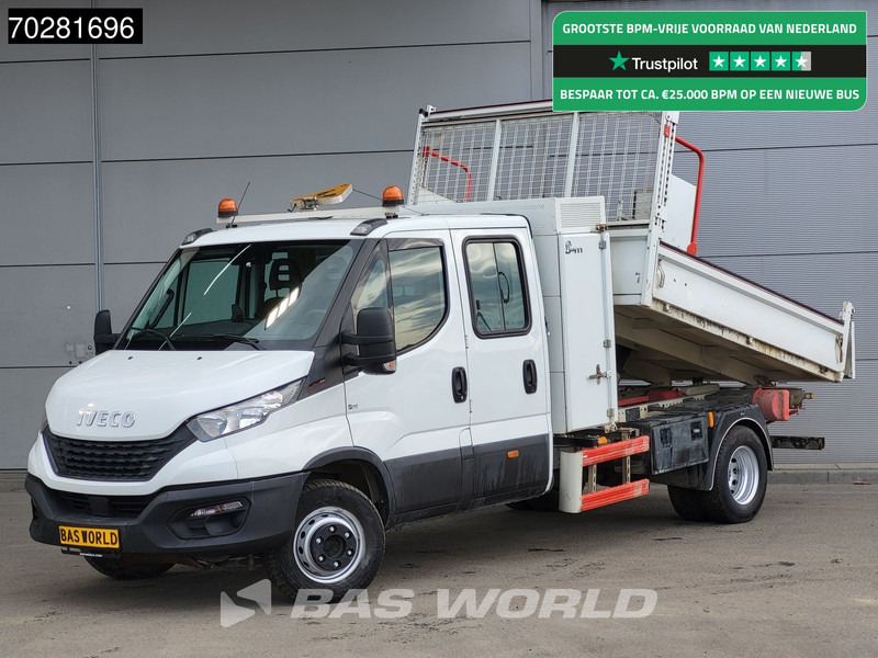 Iveco Daily 70C18 3.0L Kipper Dubbel Cabine Dubbellucht 3,5t Trekhaak Airco Cruise Euro6 Tipper Benne Kieper 2m3 Airco Trekhaak Cruise contr - Kipper bestelwagen: afbeelding 1 Iveco Daily 70C18 3.0L Kipper Dubbel Cabine Dubbellucht 3,5t Trekhaak Airco Cruise Euro6 Tipper Benne Kieper 2m3 Airco Trekhaak Cruise contr - Kipper bestelwagen: afbeelding 1