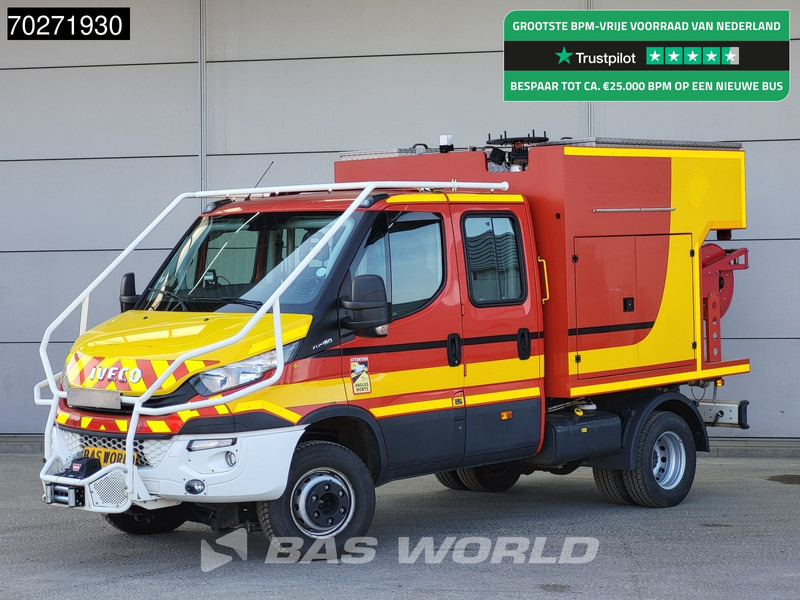 Iveco Daily 70C18 4x4 Achleitner Euro6 3.0L Firetruck Brandweerwagen 3,5t Trekhaak Airco Cruise AWD Allrad Camper 1600liter Airco Dubbel cab - Ambulance: afbeelding 1 Iveco Daily 70C18 4x4 Achleitner Euro6 3.0L Firetruck Brandweerwagen 3,5t Trekhaak Airco Cruise AWD Allrad Camper 1600liter Airco Dubbel cab - Ambulance: afbeelding 1