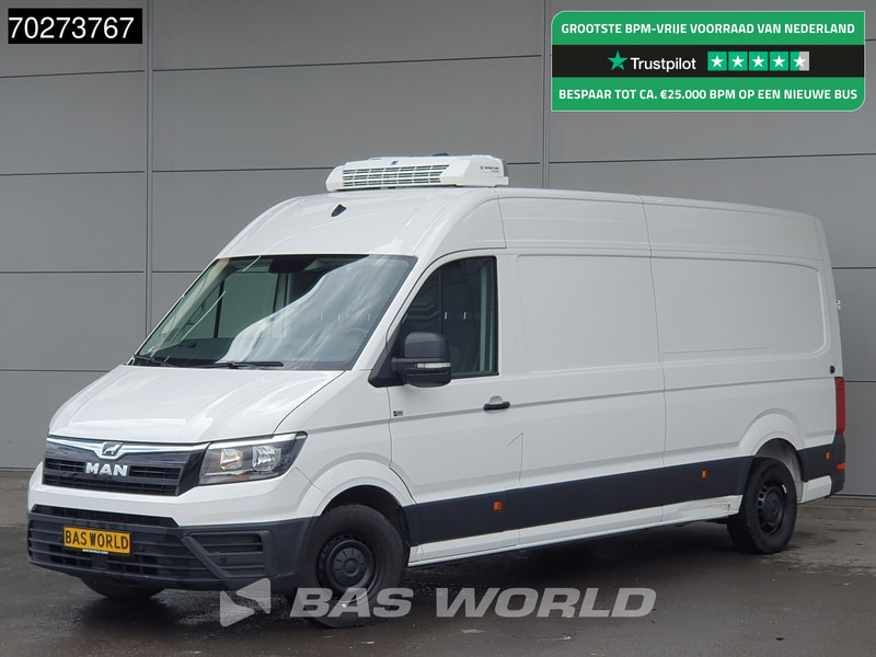 MAN TGE 3.140 Koelwagen Automaat Thermo King V-200 MAX L4H3 Airco Camera Parkeersensoren L3H2 Euro6 Koel Koeler Kühl Kühler Kühlwagen 12m3 Air - Koelwagen: afbeelding 1 MAN TGE 3.140 Koelwagen Automaat Thermo King V-200 MAX L4H3 Airco Camera Parkeersensoren L3H2 Euro6 Koel Koeler Kühl Kühler Kühlwagen 12m3 Air - Koelwagen: afbeelding 1