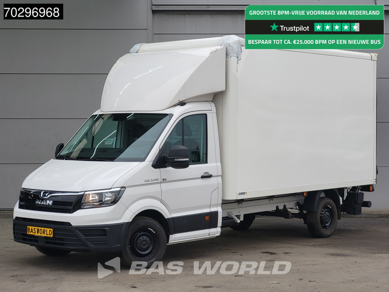 MAN TGE 3.140 Laadklep Automaat Bakwagen Airco Cruise Camera Euro6 Meubelbak Koffer Airco Cruise control - Bestelwagen gesloten laadbak: afbeelding 1 MAN TGE 3.140 Laadklep Automaat Bakwagen Airco Cruise Camera Euro6 Meubelbak Koffer Airco Cruise control - Bestelwagen gesloten laadbak: afbeelding 1