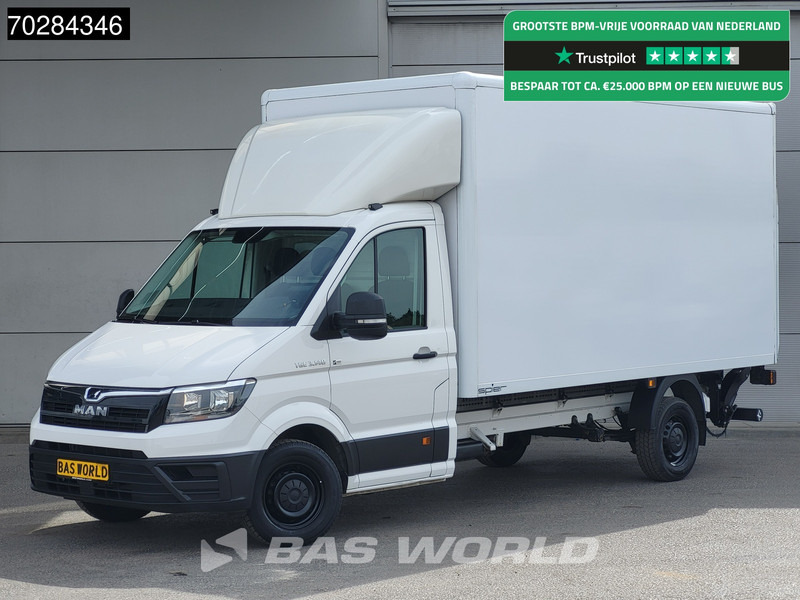 MAN TGE 3.140 Laadklep Bakwagen Airco Cruise Camera Euro6 Meubelbak Koffer 20m3 Airco Cruise control - Bestelwagen gesloten laadbak: afbeelding 1 MAN TGE 3.140 Laadklep Bakwagen Airco Cruise Camera Euro6 Meubelbak Koffer 20m3 Airco Cruise control - Bestelwagen gesloten laadbak: afbeelding 1
