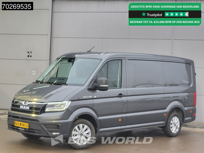 MAN TGE 3.180 Automaat 2025 model Facelift L3H2 Navi CarPlay Camera L2H1 10m3 Airco Cruise control - Gesloten bestelwagen: afbeelding 1 MAN TGE 3.180 Automaat 2025 model Facelift L3H2 Navi CarPlay Camera L2H1 10m3 Airco Cruise control - Gesloten bestelwagen: afbeelding 1