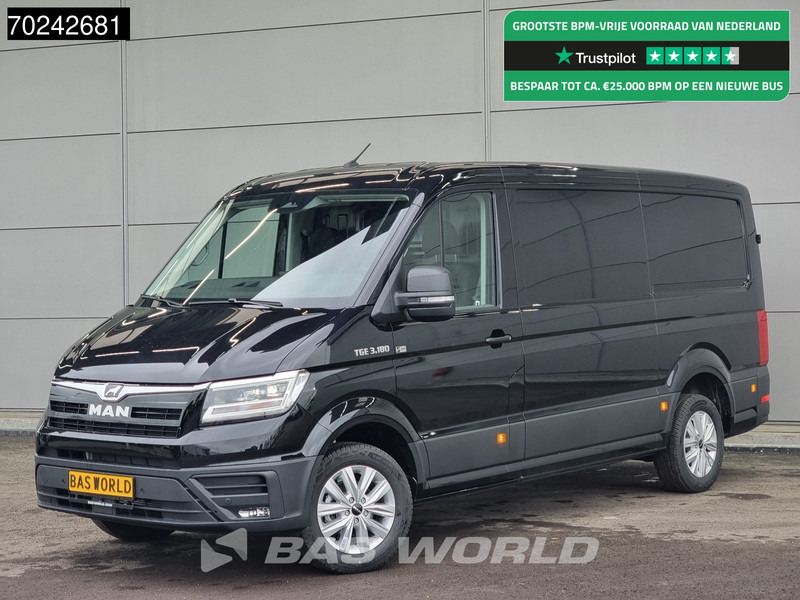MAN TGE 3.180 Automaat 2025 model Facelift L3H2 Navi CarPlay Camera L2H2 9m3 Airco Trekhaak Cruise control - Gesloten bestelwagen: afbeelding 1 MAN TGE 3.180 Automaat 2025 model Facelift L3H2 Navi CarPlay Camera L2H2 9m3 Airco Trekhaak Cruise control - Gesloten bestelwagen: afbeelding 1