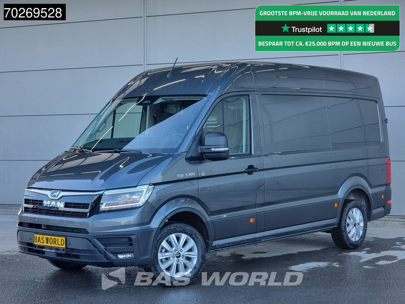 MAN TGE 3.180 Automaat 2025 model Facelift L3H3 Navi CarPlay Camera L2H2 12m3 Airco Cruise control - Gesloten bestelwagen: afbeelding 1 MAN TGE 3.180 Automaat 2025 model Facelift L3H3 Navi CarPlay Camera L2H2 12m3 Airco Cruise control - Gesloten bestelwagen: afbeelding 1