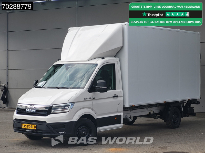 MAN TGE 3.180 Automaat Laadklep Bakwagen 2025 Facelift Navi LED Airco Cruise Euro6 Meubelbak Koffer 21m3 Airco Cruise control - Bestelwagen gesloten laadbak: afbeelding 1 MAN TGE 3.180 Automaat Laadklep Bakwagen 2025 Facelift Navi LED Airco Cruise Euro6 Meubelbak Koffer 21m3 Airco Cruise control - Bestelwagen gesloten laadbak: afbeelding 1