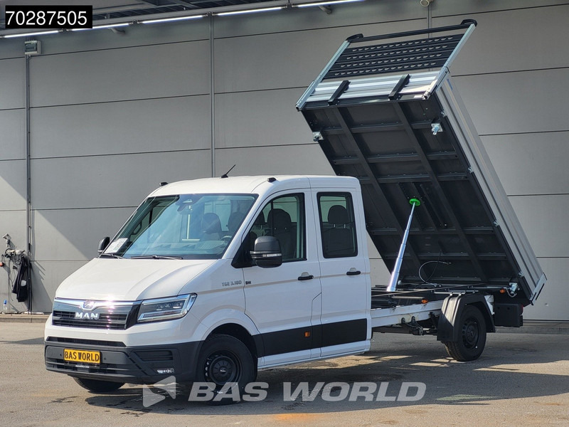 MAN TGE 3.180 Driezijdige Kipper Automaat Dubbel Cabine 2025 Facelift 180PK Trekhaak LED Navi ACC Airco Cruise Euro6 Kipper Tippe Benne Kieper - Kipper bestelwagen: afbeelding 5 MAN TGE 3.180 Driezijdige Kipper Automaat Dubbel Cabine 2025 Facelift 180PK Trekhaak LED Navi ACC Airco Cruise Euro6 Kipper Tippe Benne Kieper - Kipper bestelwagen: afbeelding 5