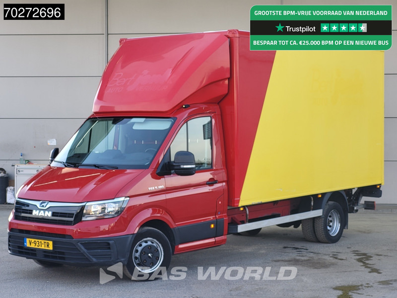 MAN TGE 5.180 Automaat Laadklep Zijdeur Bakwagen 180PK Lat om Lat Airco Cruise Meubelbak Koffer 22m3 Airco Cruise control - Bestelwagen gesloten laadbak: afbeelding 1 MAN TGE 5.180 Automaat Laadklep Zijdeur Bakwagen 180PK Lat om Lat Airco Cruise Meubelbak Koffer 22m3 Airco Cruise control - Bestelwagen gesloten laadbak: afbeelding 1