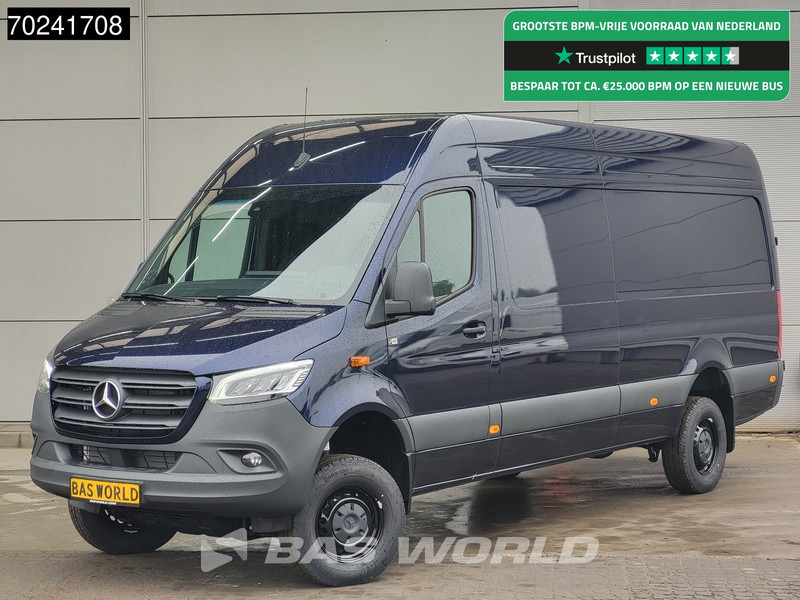 Mercedes-Benz Sprinter 319 CDI Automaat 4x4 L3H2 Blauw Metallic LED Navi Camera 4WD Allrad Airco Cruise L3 Maxi 14m3 Airco Cruise control - Gesloten bestelwagen: afbeelding 1 Mercedes-Benz Sprinter 319 CDI Automaat 4x4 L3H2 Blauw Metallic LED Navi Camera 4WD Allrad Airco Cruise L3 Maxi 14m3 Airco Cruise control - Gesloten bestelwagen: afbeelding 1