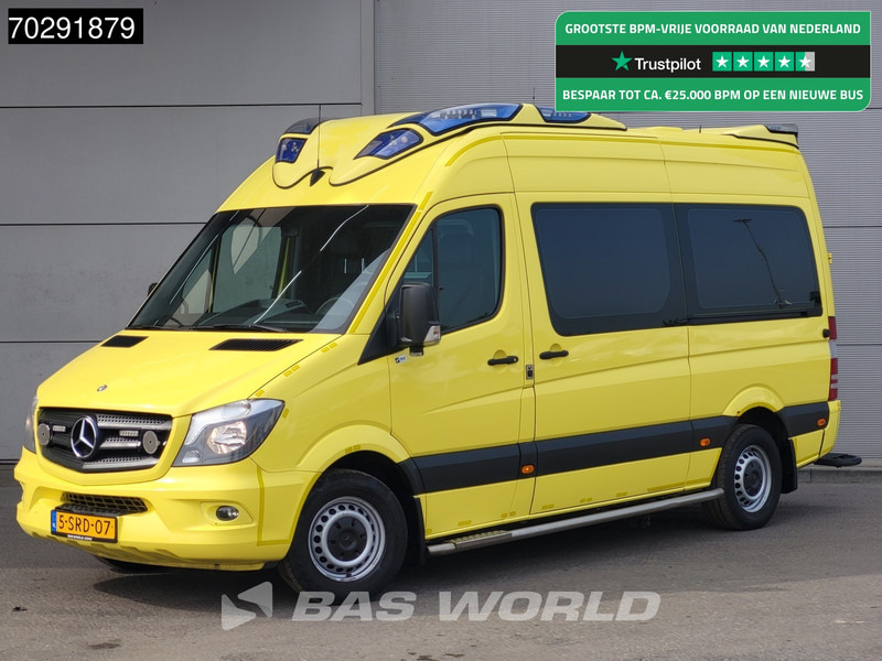Mercedes-Benz Sprinter 319 CDI Marge! 3.0L V6 Automaat 2x Schuifdeur Airco Cruise Euro6 Krankenwagen Rettungswagen 8m3 Airco Cruise control - Ambulance: afbeelding 1 Mercedes-Benz Sprinter 319 CDI Marge! 3.0L V6 Automaat 2x Schuifdeur Airco Cruise Euro6 Krankenwagen Rettungswagen 8m3 Airco Cruise control - Ambulance: afbeelding 1