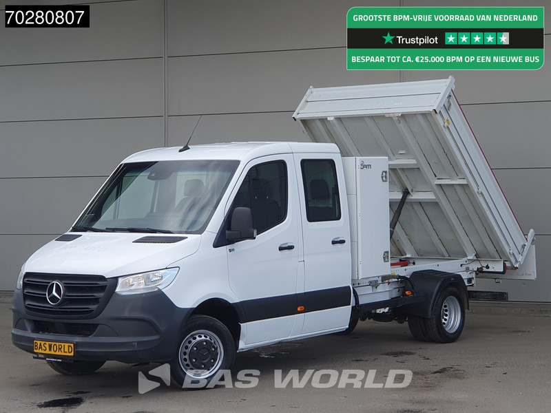 Mercedes-Benz Sprinter 514 CDI Kipper met Kist Dubbel Cabine Dubbellucht 3,5t Trekhaak Airco Cruise Euro6 Kieper Tipper Benne Airco Dubbel cabine Trekh - Kipper bestelwagen: afbeelding 1 Mercedes-Benz Sprinter 514 CDI Kipper met Kist Dubbel Cabine Dubbellucht 3,5t Trekhaak Airco Cruise Euro6 Kieper Tipper Benne Airco Dubbel cabine Trekh - Kipper bestelwagen: afbeelding 1