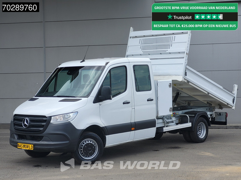 Mercedes-Benz Sprinter 514 CDI Open Laadbak met Kist Dubbel Cabine Dubbellucht 3,5t Trekhaak Airco Cruise MBUX CarPlay Euro6 Pritsche Pickup Open Box 2 - Bestelwagen open laadbak: afbeelding 1 Mercedes-Benz Sprinter 514 CDI Open Laadbak met Kist Dubbel Cabine Dubbellucht 3,5t Trekhaak Airco Cruise MBUX CarPlay Euro6 Pritsche Pickup Open Box 2 - Bestelwagen open laadbak: afbeelding 1