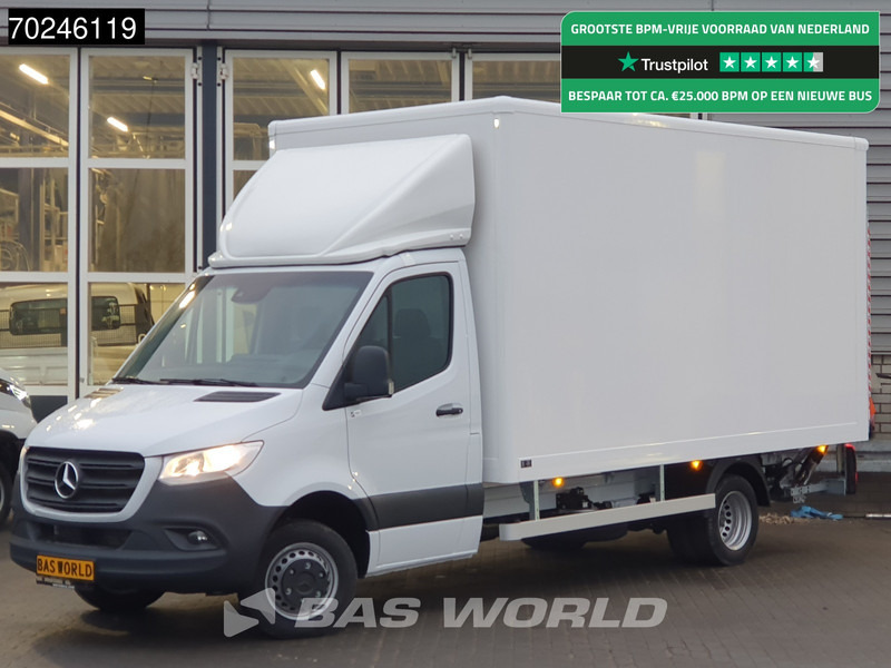 Mercedes-Benz Sprinter 515 CDI Automaat 1000kg Laadklep Dubbellucht Bakwagen MBUX Airco Cruise MBUX Koffer Meubelbak 21m3 Airco Cruise control - Bestelwagen gesloten laadbak: afbeelding 1 Mercedes-Benz Sprinter 515 CDI Automaat 1000kg Laadklep Dubbellucht Bakwagen MBUX Airco Cruise MBUX Koffer Meubelbak 21m3 Airco Cruise control - Bestelwagen gesloten laadbak: afbeelding 1
