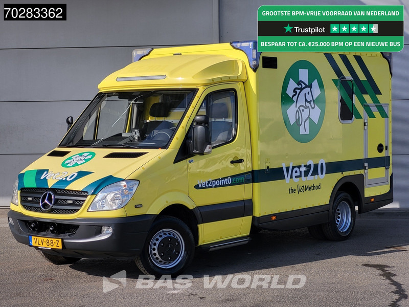 Mercedes-Benz Sprinter 519 CDI MARGE! 3.0L V6 Automaat 190PK Ambulance Trekhaak Airco Cruise APK 02-2026 Euro6 Rettungswagen Krankenwagen 13m3 Airco Tr - Ambulance: afbeelding 1 Mercedes-Benz Sprinter 519 CDI MARGE! 3.0L V6 Automaat 190PK Ambulance Trekhaak Airco Cruise APK 02-2026 Euro6 Rettungswagen Krankenwagen 13m3 Airco Tr - Ambulance: afbeelding 1