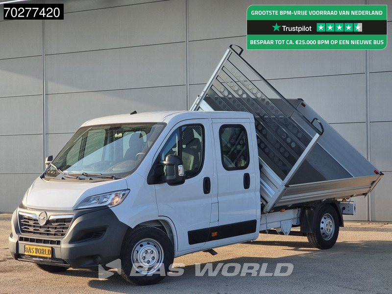 Opel Movano 140PK 3 zijdige Kipper Dubbel Cabine Trekhaak Airco Cruise Tipper Benne Kipper 2m3 Airco Dubbel cabine Trekhaak Cruise control - Kipper bestelwagen: afbeelding 1 Opel Movano 140PK 3 zijdige Kipper Dubbel Cabine Trekhaak Airco Cruise Tipper Benne Kipper 2m3 Airco Dubbel cabine Trekhaak Cruise control - Kipper bestelwagen: afbeelding 1
