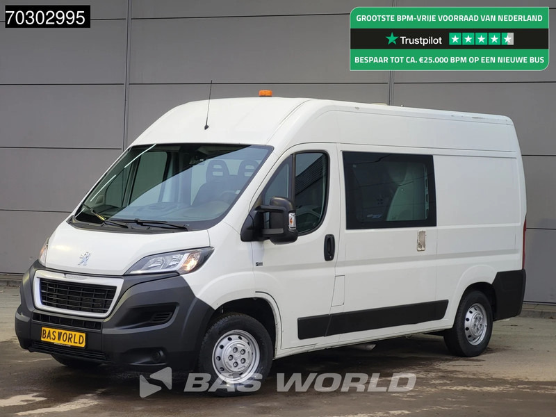 Peugeot Boxer 110PK Dubbel Cabine L2H2 Trekhaak Airco Cruise Camera Euro6 L2 DC Doka Mixto Airco Cruise control - Gesloten bestelwagen: afbeelding 1 Peugeot Boxer 110PK Dubbel Cabine L2H2 Trekhaak Airco Cruise Camera Euro6 L2 DC Doka Mixto Airco Cruise control - Gesloten bestelwagen: afbeelding 1
