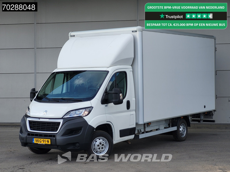 Peugeot Boxer 165PK Bakwagen Achterdeuren Navi Airco Cruise Camera Lat om Lat Euro6 Meubelbak Koffer 23m3 Cruise control - Bestelwagen gesloten laadbak: afbeelding 1 Peugeot Boxer 165PK Bakwagen Achterdeuren Navi Airco Cruise Camera Lat om Lat Euro6 Meubelbak Koffer 23m3 Cruise control - Bestelwagen gesloten laadbak: afbeelding 1