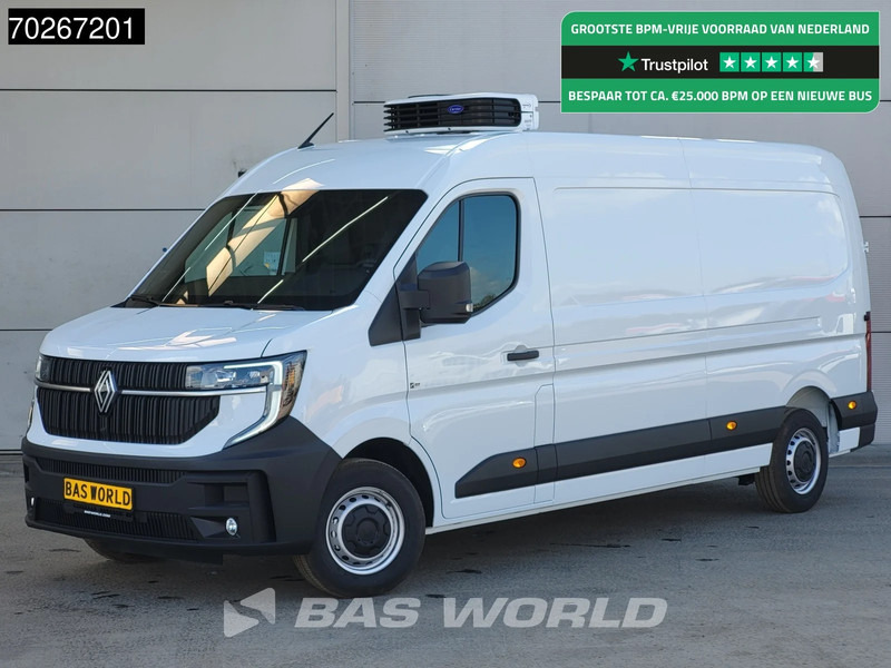 Renault Master 130pk -18 Vries Koelwagen 2025model BPM Vrij Vriezer Carrier Xarios 200 230V stekker LED Camera Parkeersensoren Airco Cruise Koeler Kü - Koelwagen: afbeelding 1 Renault Master 130pk -18 Vries Koelwagen 2025model BPM Vrij Vriezer Carrier Xarios 200 230V stekker LED Camera Parkeersensoren Airco Cruise Koeler Kü - Koelwagen: afbeelding 1