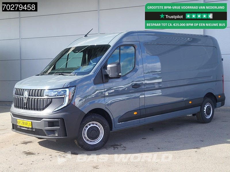 Renault Master 130pk 2025 Model! L3H2 Camera Carplay LED Airco Cruise Parkeersensoren L3 13m3 Airco Cruise control - Gesloten bestelwagen: afbeelding 1 Renault Master 130pk 2025 Model! L3H2 Camera Carplay LED Airco Cruise Parkeersensoren L3 13m3 Airco Cruise control - Gesloten bestelwagen: afbeelding 1