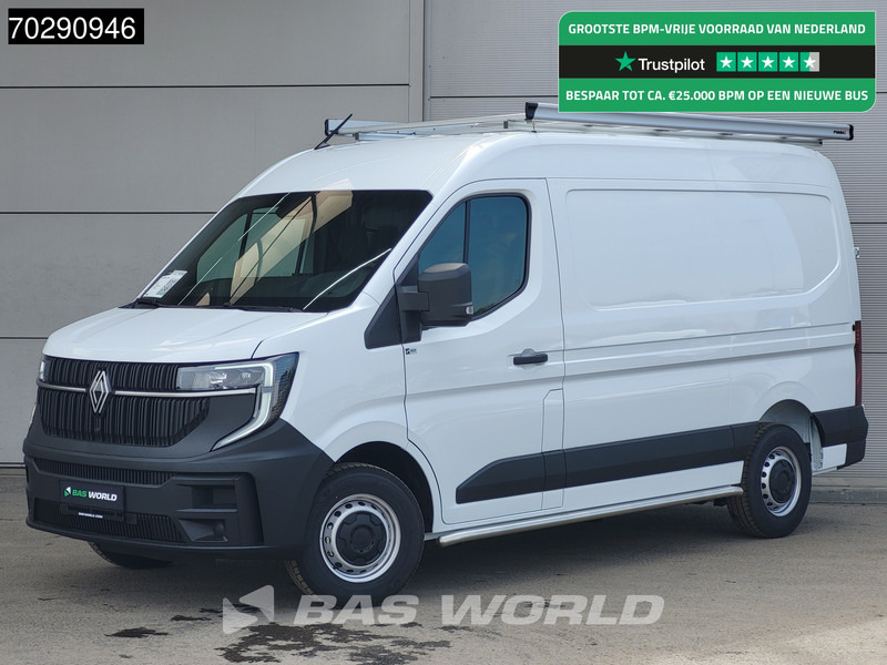 Renault Master 130pk L2H2 2025 model Imperiaal Sidebars LED CarPlay Cruise Airco Camera 10m3 Airco Cruise control - Gesloten bestelwagen: afbeelding 1 Renault Master 130pk L2H2 2025 model Imperiaal Sidebars LED CarPlay Cruise Airco Camera 10m3 Airco Cruise control - Gesloten bestelwagen: afbeelding 1