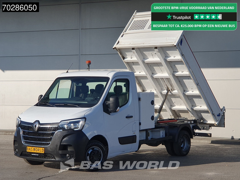 Renault Master 145PK Kipper met Kist Dubbellucht 3,5t Trekhaak Navi Airco Cruise LED Euro6 Tipper Benne Kieper 2m3 Airco Trekhaak Cruise control - Kipper bestelwagen: afbeelding 1 Renault Master 145PK Kipper met Kist Dubbellucht 3,5t Trekhaak Navi Airco Cruise LED Euro6 Tipper Benne Kieper 2m3 Airco Trekhaak Cruise control - Kipper bestelwagen: afbeelding 1
