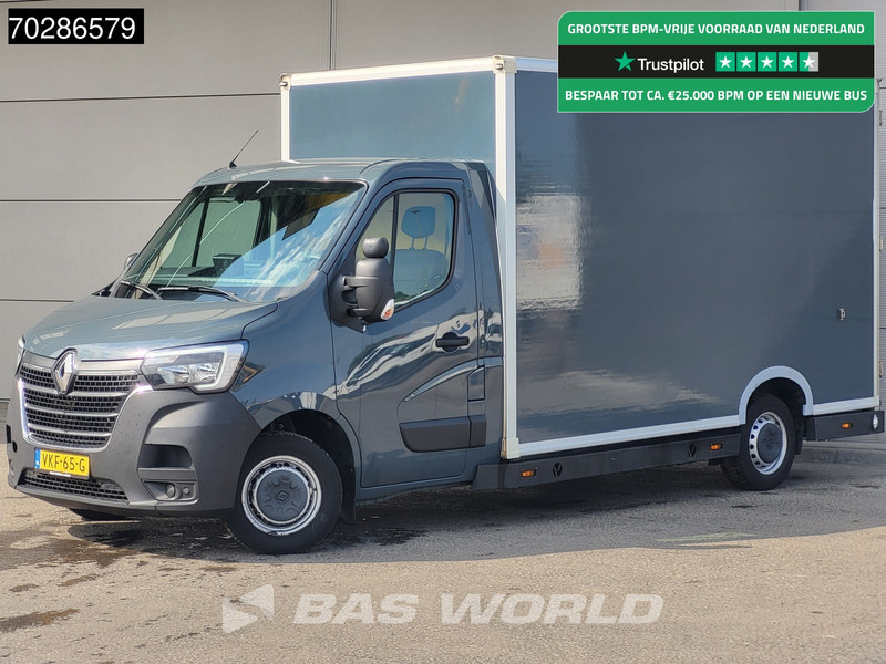 Renault Master 150PK Bakwagen Airco Cruise Luchtvering Meubelbak Plancher Verkoopwagen Foodtruck Paardenwagen 18m3 Airco Cruise control - Bestelwagen gesloten laadbak: afbeelding 1 Renault Master 150PK Bakwagen Airco Cruise Luchtvering Meubelbak Plancher Verkoopwagen Foodtruck Paardenwagen 18m3 Airco Cruise control - Bestelwagen gesloten laadbak: afbeelding 1